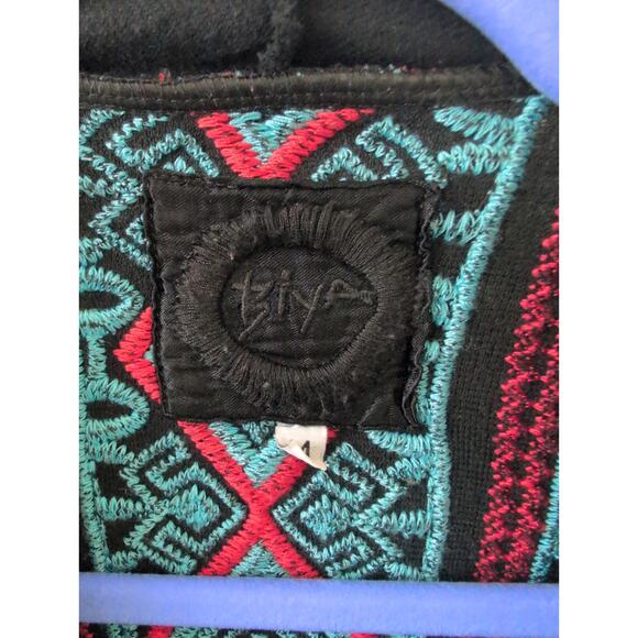 Johnny Was Biya Harshad Wrap Embroidered Cardigan size M - Picture 2 of 6